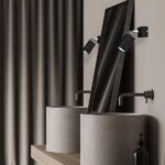 Milagro MLP7472 Стенна лампа SOLO SAWN BLACK / ПАТИНИРАНО ДЪРВО 1x mini GU10