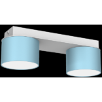 Milagro MLP7549 Плафон DIXIE Blue/White 2xGX53