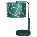 Milagro MLP7581 ZIGGY GREEN Gold/Бутилка зелена нощна лампа 1xE27