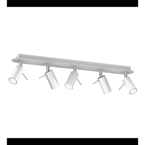 mlp7617a.png Milagro MLP7617 PRESTON WHITE/CHROME Спот 5x mini GU10