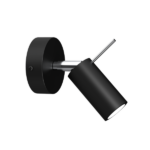Milagro MLP7618 Kinkiet PRESTON BLACK/CHROME 1x mini GU10