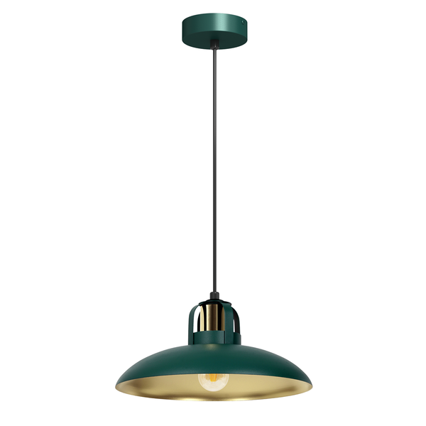 mlp7709a.png Milagro MLP7709 Висяща лампа FELIX GREEN/GOLD 1xE27