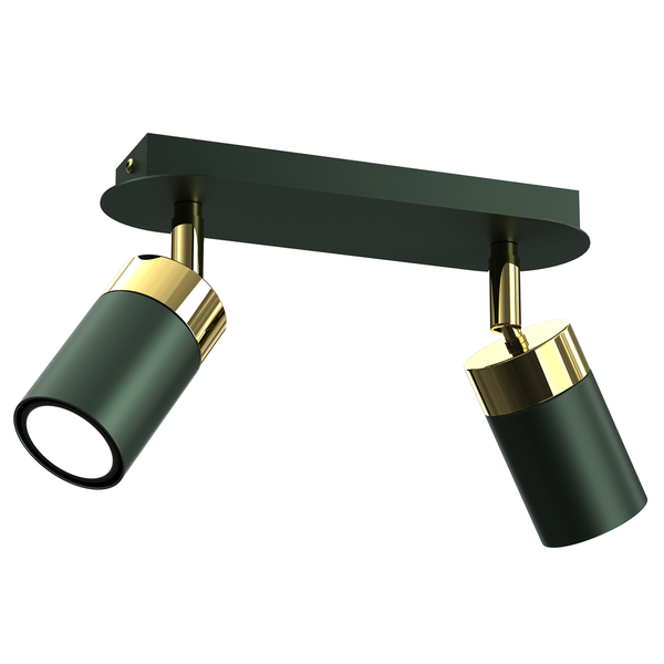 mlp7718a.png Milagro MLP7718 JOKER GREEN/GOLD Спот 2xGU10