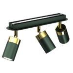 Milagro MLP7719 JOKER GREEN/GOLD 3xGU10 Спот