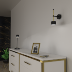 Milagro MLP7759 Аплик ARENA BLACK/GOLD 1xGX53