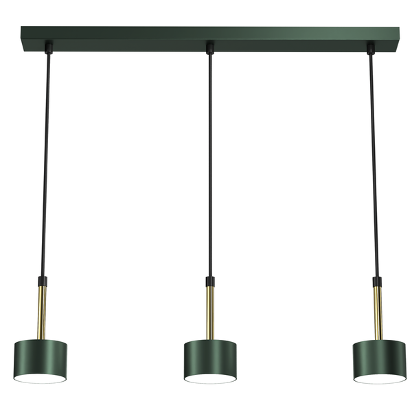 mlp7767a.png Milagro MLP7767 Висяща лампа ARENA GREEN/GOLD 3xGX53