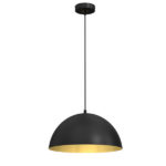 Milagro MLP7896 BETA BLACK/GOLD висяща лампа 1xE27 35см