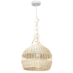 Milagro MLP7995 Висяща лампа VIMINI WHITE 1xE27