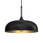 Milagro MLP8030 Висяща лампа LINCOLN BLACK/GOLD 1xE27 35см