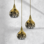Milagro MLP8403 Lampa wisząca MONTE GOLD 3xE27