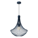 Milagro MLP8673 Висяща лампа CESTA NAVY BLUE 1xE27