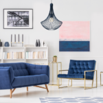 Milagro MLP8673 Висяща лампа CESTA NAVY BLUE 1xE27