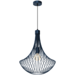 Milagro MLP8673 Висяща лампа CESTA NAVY BLUE 1xE27