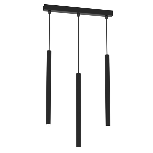 mlp8840a.png Milagro MLP8840 Висяща лампа MONZA BLACK 3xG9 max 8W LED