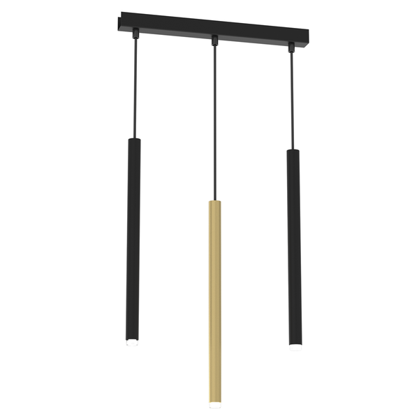 mlp8841a.png Milagro MLP8841 Висяща лампа MONZA BRASS 3xG9 max 8W LED