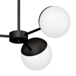 Milagro MLP8865 Полилей SFERA BLACK 3xE14