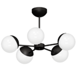 Milagro MLP8866 SFERA BLACK полилей 5xE14