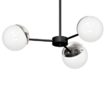 Milagro MLP8881 Полилей SFERA BLACK/CHROME 3xE14