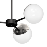 Milagro MLP8881 Полилей SFERA BLACK/CHROME 3xE14