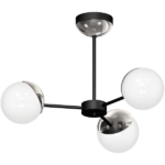 Milagro MLP8881 Полилей SFERA BLACK/CHROME 3xE14
