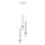 Milagro MLP8917 Висяща лампа JOKER WHITE/GOLD 3xGU10