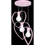Milagro MLP9954 Висяща лампа AMORE PINK 3xE27