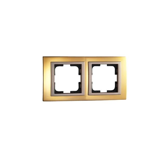 mono-chrome-dvojna-ramka-zlato.jpg Vito MN-106-440000-161 MONO CHROME двойна рамка Злато