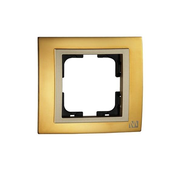 mono-chrome-edinitchna-ramka-zlato.jpg Vito MN-106-440000-160 MONO CHROME единична рамка Злато