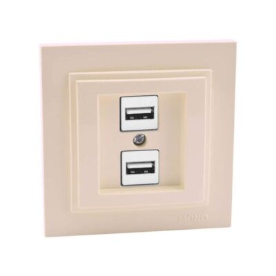 Vito MN-102-170005-178 MONO DESPINA двойно USB зарядно Крем