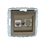 Vito MN-500-002305-125 MONO DESPINA Механизъм интернет (RJ45 CAT 6) Бронз
