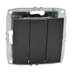 Vito MN-500-002032-114 MONO DESPINA Механизъм Ключ троен Графит
