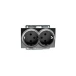 Vito MN-500-002404-120 DESPINA Механизъм Контакт двоен заземен Антрацит