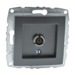 Vito MN-500-002405-138 DESPINA Механизъм TV - крайна Антрацит (8dB-12dB-18dB-20dB)