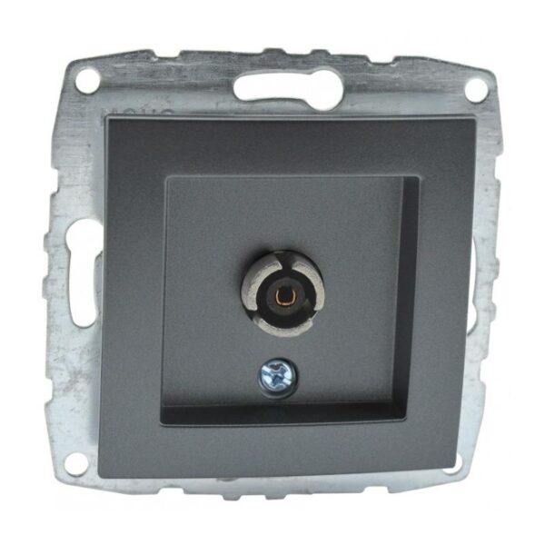 Vito MN-500-002405-138 DESPINA Механизъм TV - крайна Антрацит (8dB-12dB-18dB-20dB)