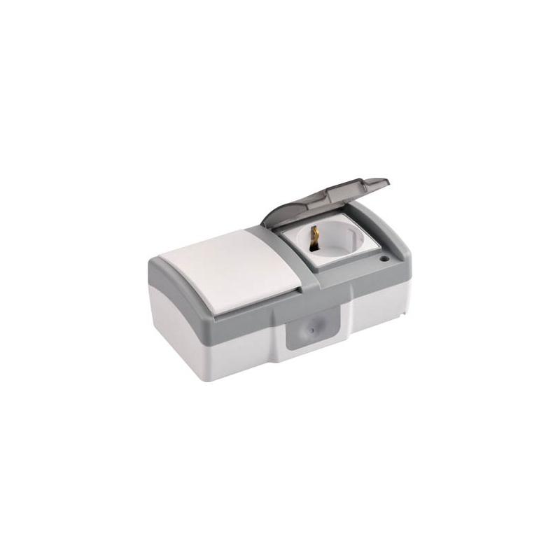 mono-octans-ip54-dvoen-kontakt-zazmen-otkrit-montazh-byal-siv.jpg Vito MN-154-020007-120 OCTANS IP54 Двоен контакт зазмен Открит монтаж Бял/Сив