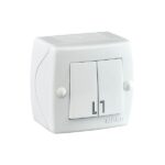 Vito MN-104-010101-102 MONO OCTANS Ключ сериен сх.5 Открит монтаж Бял