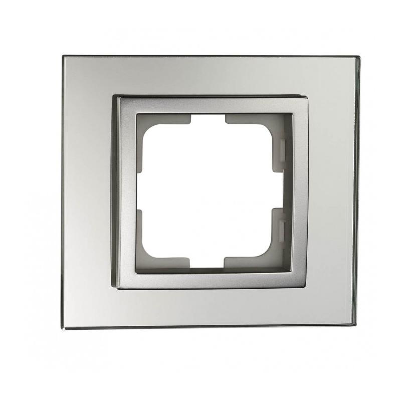 mono-style-glass-edinitchna-ramka-byalo-staklo.jpg Vito MN-107-710000-160 Mono Style Glass Единична рамка Бяло стъкло