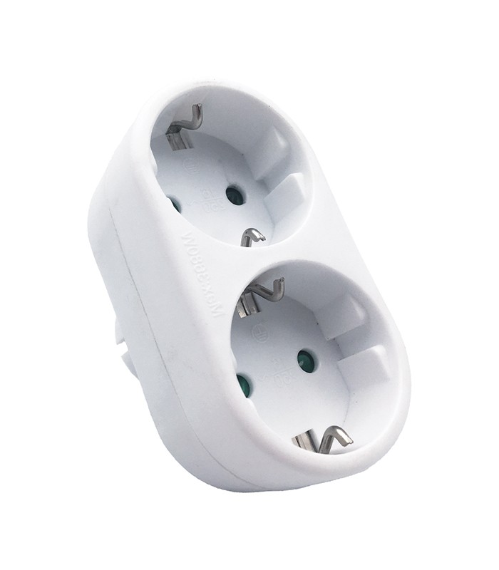 multisocket-duplo-r-16a-3680w-white-earth-line-shutter-plug2xsocket-8002860-vito.jpg Vito 8002860 MULTISOCKET DUPLO-R 16A 3680W WHITE EARTH-LINE SHUTTER PLUG+2xSOCKET
