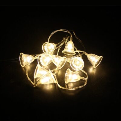 Vito 5620710 CHRISTMAS LIGHTING NATALE-16 SMALLBELL 10LED 2700K 1M 2xAA IP20 TRANSPARENT