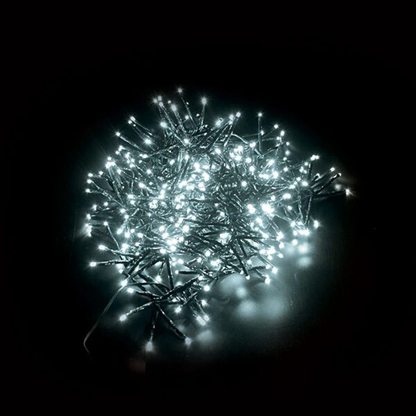 Vito 5620620 CHRISTMAS LIGHTING NATALE-9 CLUSTER 384LED 6400K 2.4M 36V IP44 GREEN