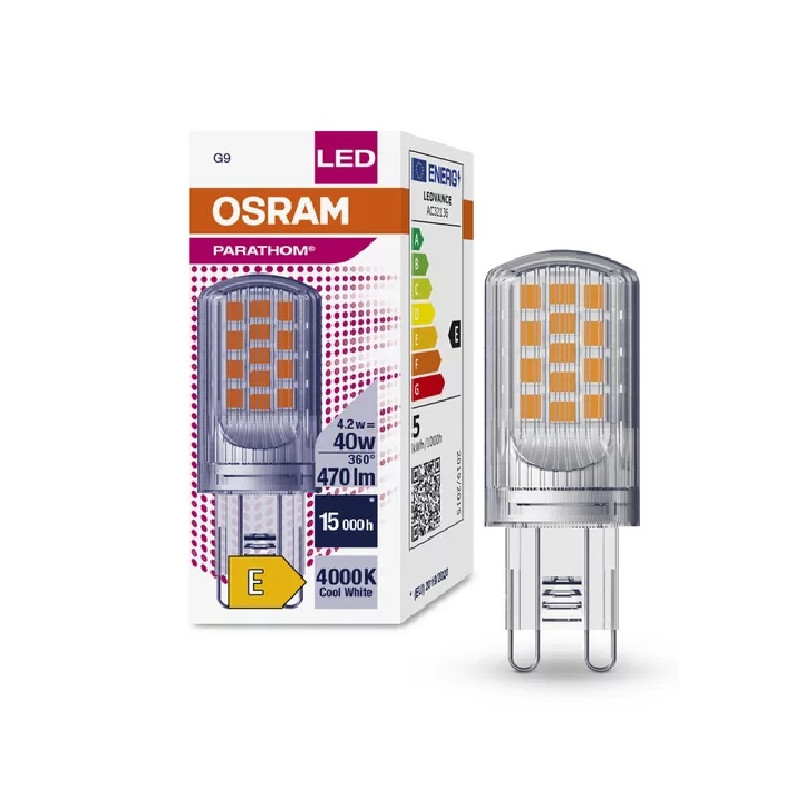 parathom-pin-cl-40-non-dim-38w-840-g9.jpg Ledvance 4099854248993 LED ЛАМПА PARATHOM PIN CL 40 non-dim 3.8W/840 G9 LEDVANC
