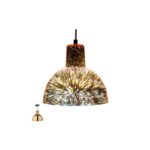 Vito 4102460 ВЪНШНО ОКАЧЕНО ОСВЕТЛИТЕЛНО ТЯЛО ART 350 1xE27 3D АРТ ШАМПАНСКО. ИЗРАБОТЕНО ОТ СТЪКЛО