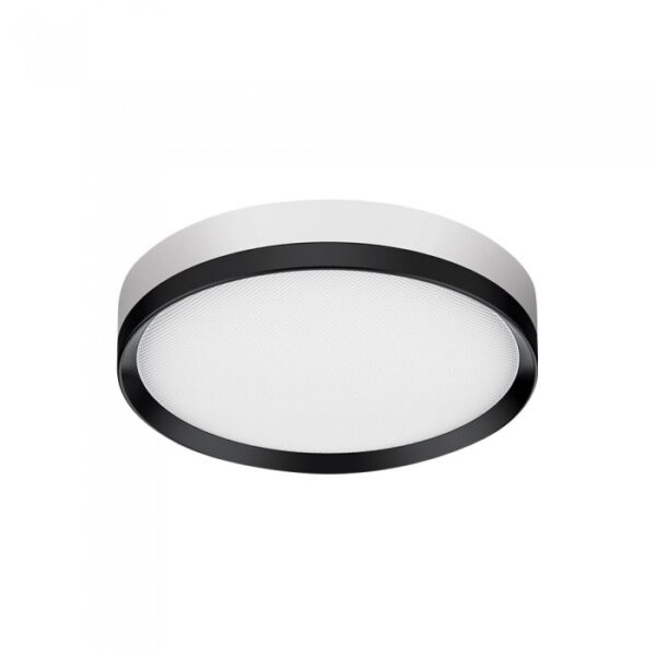 Vito 3401280 LED ОСВЕТИТЕЛНО ТЯЛО PLUTO 24W 3CCT (3000K/4000K/6500K) 2640 lm Ø220×38 мм IP44 ЧЕРНО
