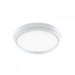 Vito 3401270 LED ОСВЕТИТЕЛНО ТЯЛО PLUTO 24W 3CCT (3000K/4000K/6500K) 2640 lm Ø220×38 мм IP44 БЯЛО