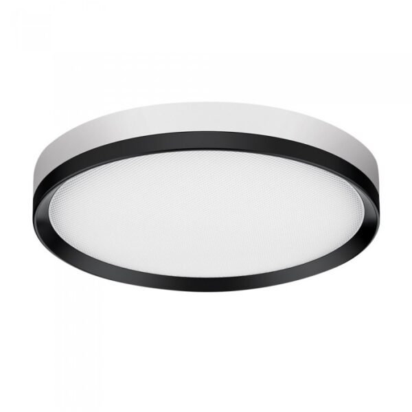 Vito 3401300 LED ОСВЕТИТЕЛНО ТЯЛО PLUTO 30W 3CCT (3000K/4000K/6500K) 3300 lm Ø280×38 мм IP44 ЧЕРНО