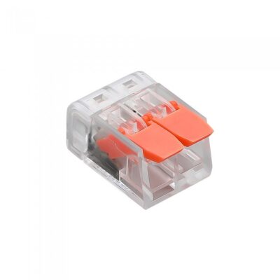 Vito 7200301 КЛЕМА ЗА КАБЕЛ С БЪРЗА ВРЪЗКА LOCKY 2 ПЛАСТМАСОВА 100 БР/ПАКЕТ