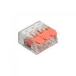 Vito 7200311 КЛЕМА ЗА КАБЕЛ С БЪРЗА ВРЪЗКА LOCKY 3 ПЛАСТМАСОВА 100 БР/ПАКЕТ