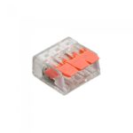 Vito 7200310 КЛЕМА ЗА КАБЕЛ С БЪРЗА ВРЪЗКА LOCKY 3 ПЛАСТМАСОВА 5 БР./ПАКЕТ