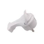 Vito 8002900 PLUG WITH HANDLE SLIMMY 16A 250V WHITE EARTH FLAT SCHUKO