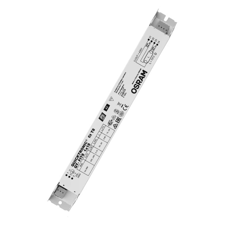 pru-qt-fit8-1x18-220-240-vs20.jpg Ledvance 4008321294180 ТРАНСФОРМАТОР QT-FIT8 1x18 /220-240 VS20
